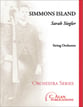 Simmons Island Orchestra sheet music cover